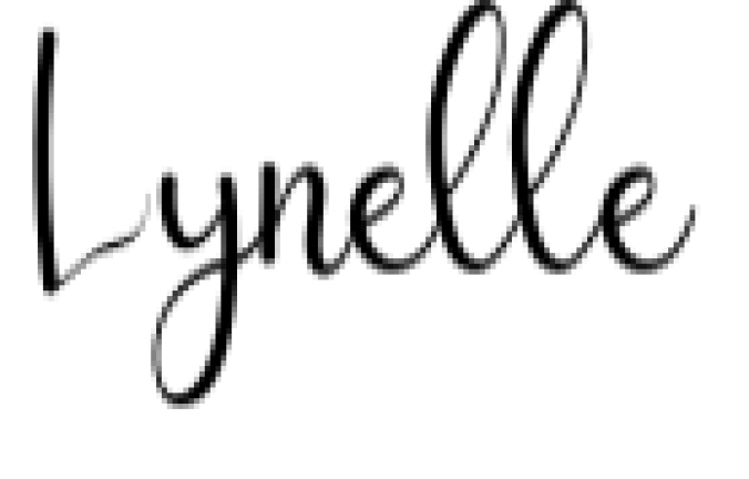 Lynelle Font Preview