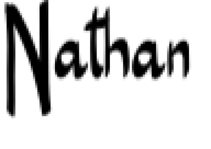 Nathan Font Preview