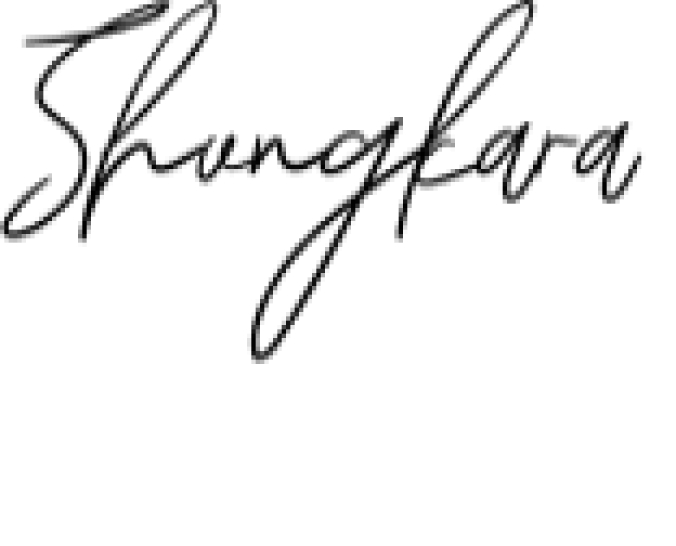 Shungkara Font Preview