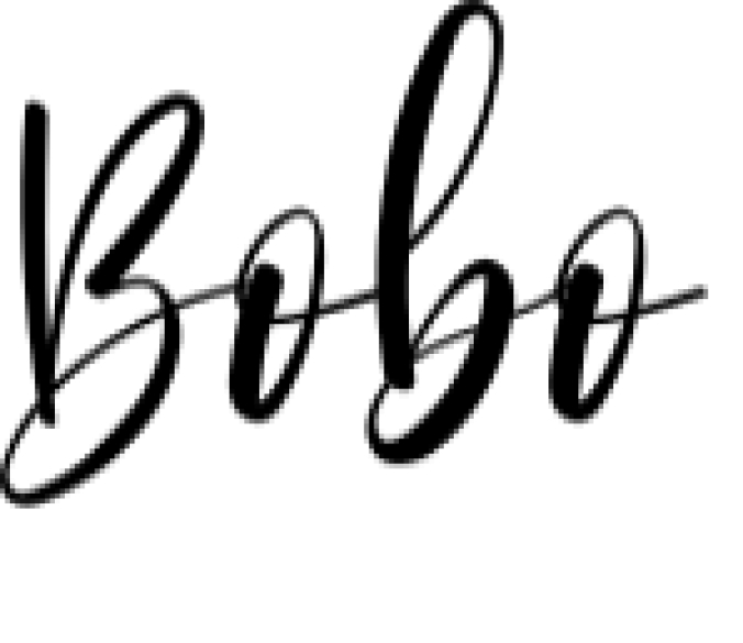 Bobo Font Preview