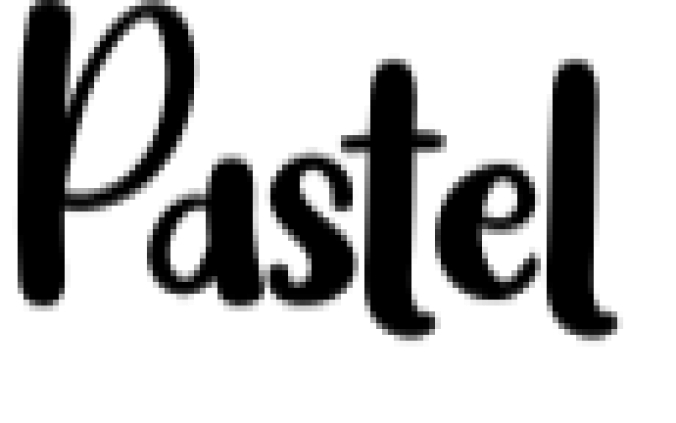 Pastel Font Preview