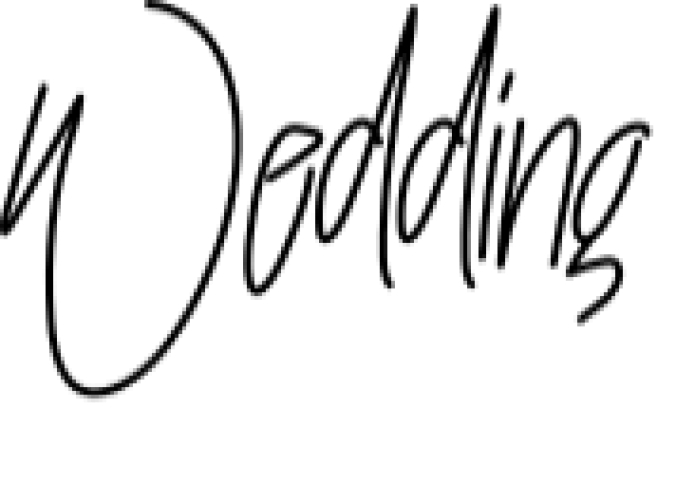 Wedding Font Preview