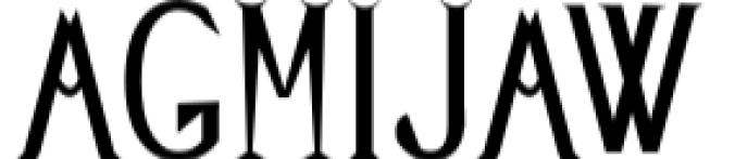 Agmijaw Font Preview