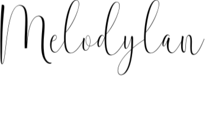 Melodylan Font Preview