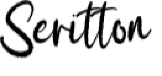 Seritton Font Preview