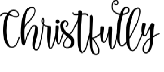 Christfully Font Preview