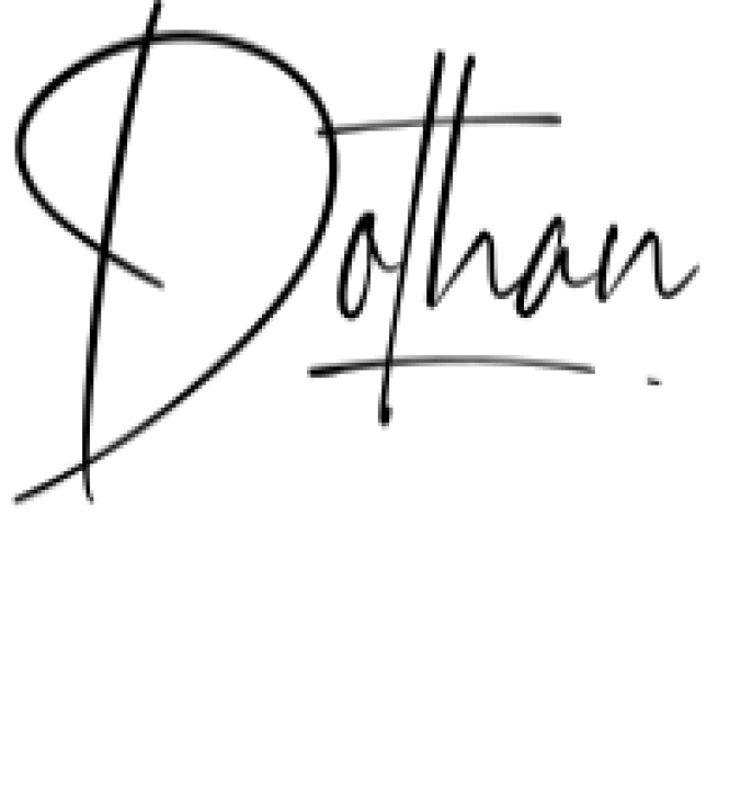 Dothan Font Preview