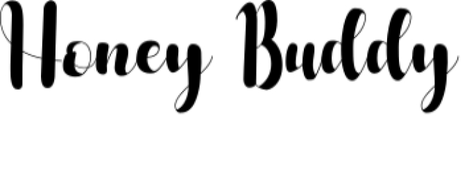 Honey Buddy Font Preview