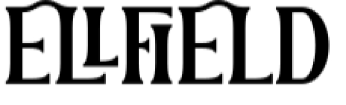 Ellfield Font Preview