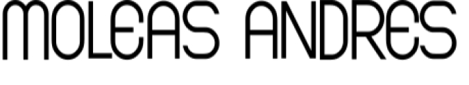Moleas Andres Font Preview