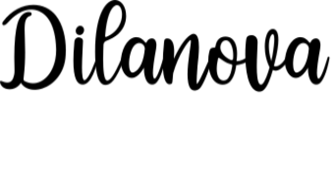 Dilanova Font Preview