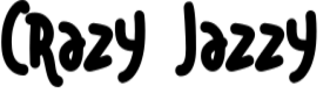 Crazy Jazzy Font Preview