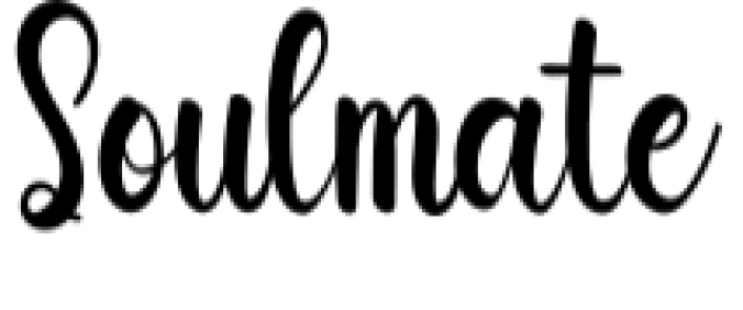 Soulmate Font Preview