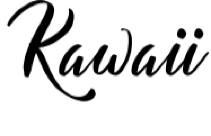 Kawaii Font Preview