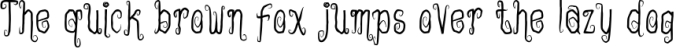 NIGHTMAREBRANCH Font Preview