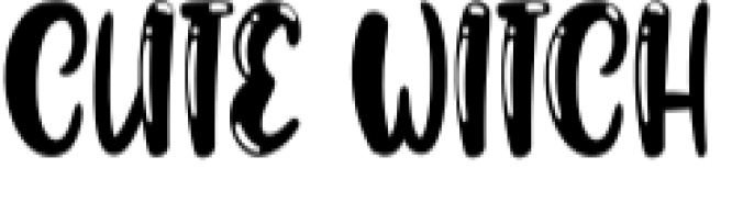 Cute Witch Font Preview