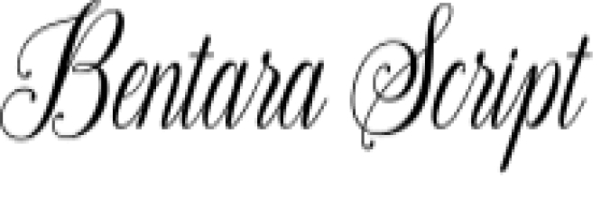 Bentara Script Font Preview