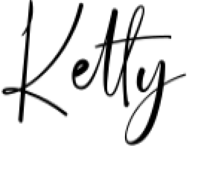 Ketty Font Preview
