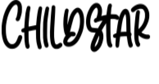 Childstar Font Preview
