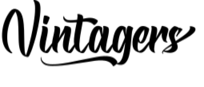 Vintagers Font Preview