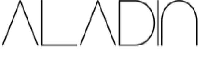 Aladin Font Preview