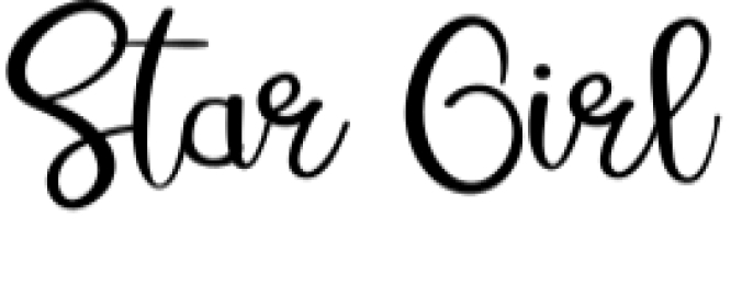 Star Girl Font Preview