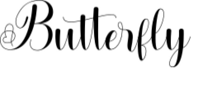 Butterfly Duo Font Preview
