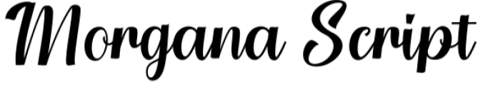 Morgana Font Preview