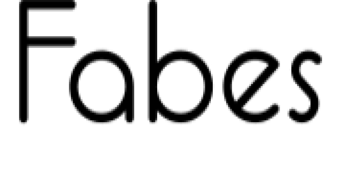 Fabes Font Preview