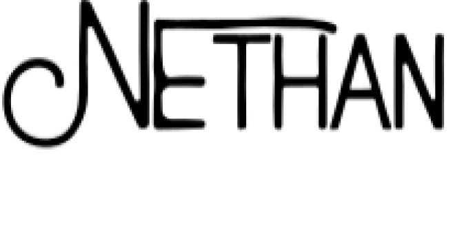Nethan Font Preview