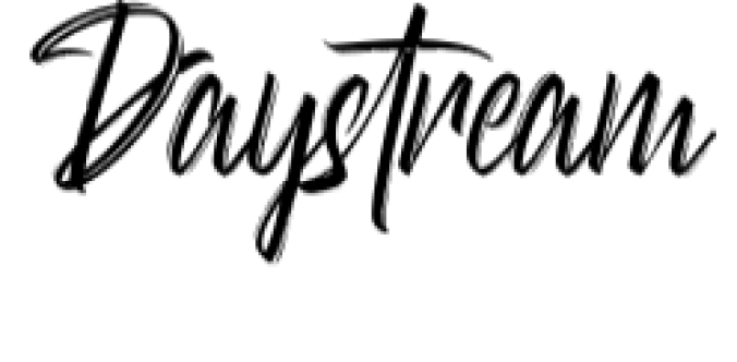 Daystream Font Preview