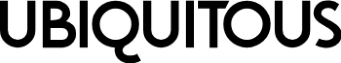 Ubiquitous Font Preview
