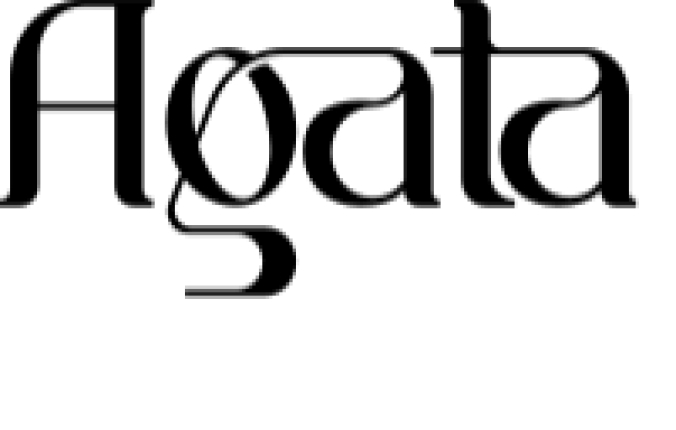 Agata Font Preview