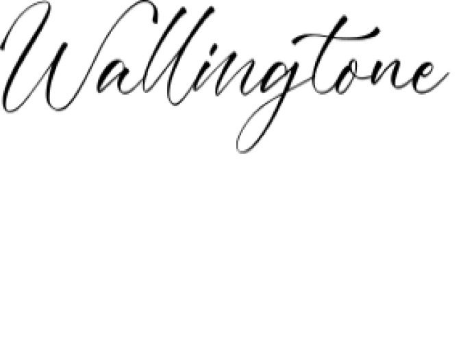 Wallingtone Font Preview