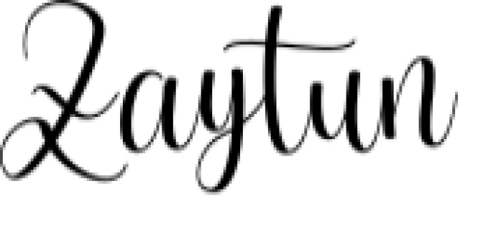 Zaytun Font Preview