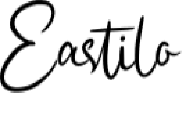 Eastilo Font Preview