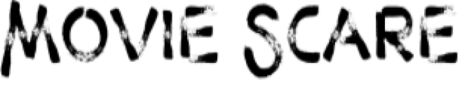 Movie Scare Font Preview