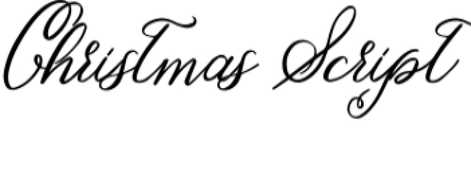 Christmas Duo Script Font Preview