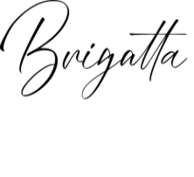 Brigatta Font Preview