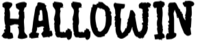 Hallowin Font Preview