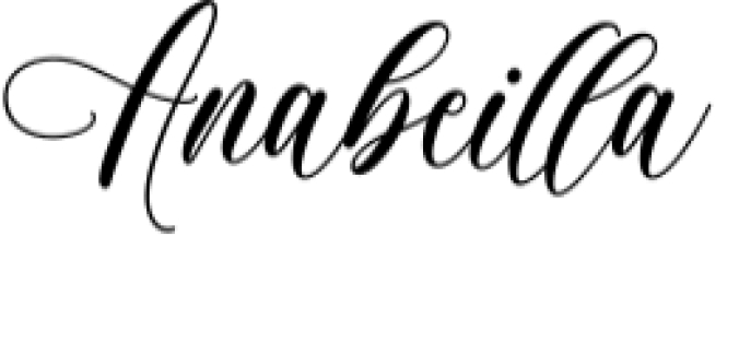 Anabeilla Font Preview