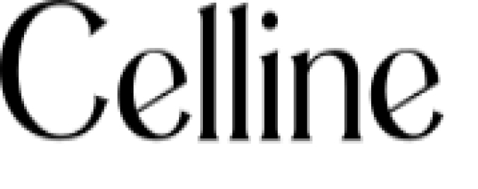 Celline Font Preview