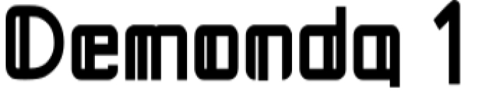 Demonda Font Preview