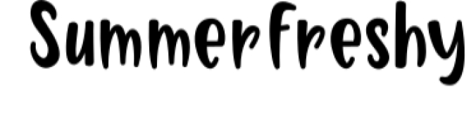Summer Freshy Font Preview