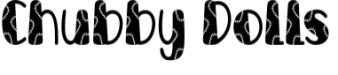 Chubby Dolls Font Preview