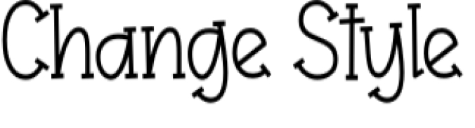 Change Style Font Preview