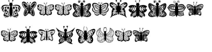 Butterfiels Font Preview