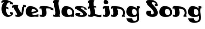 Everlasting Song Font Preview
