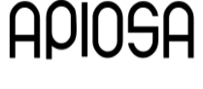 Apiosa Font Preview