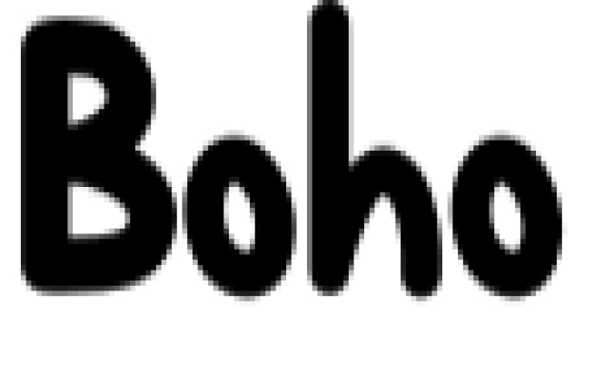 Boho Font Preview